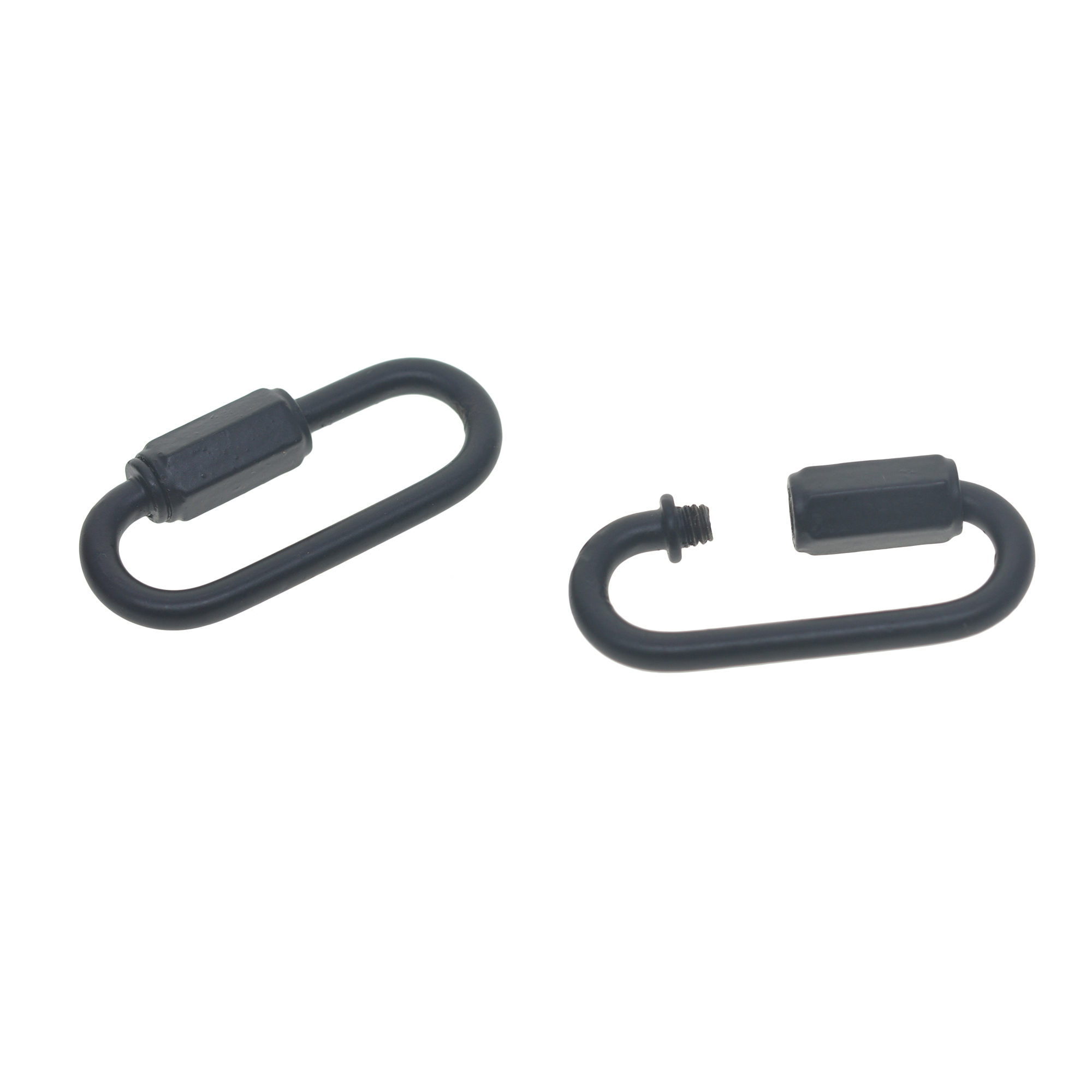 Chain Lock Combination - 2 Pcs Matte Black Heavy Duty