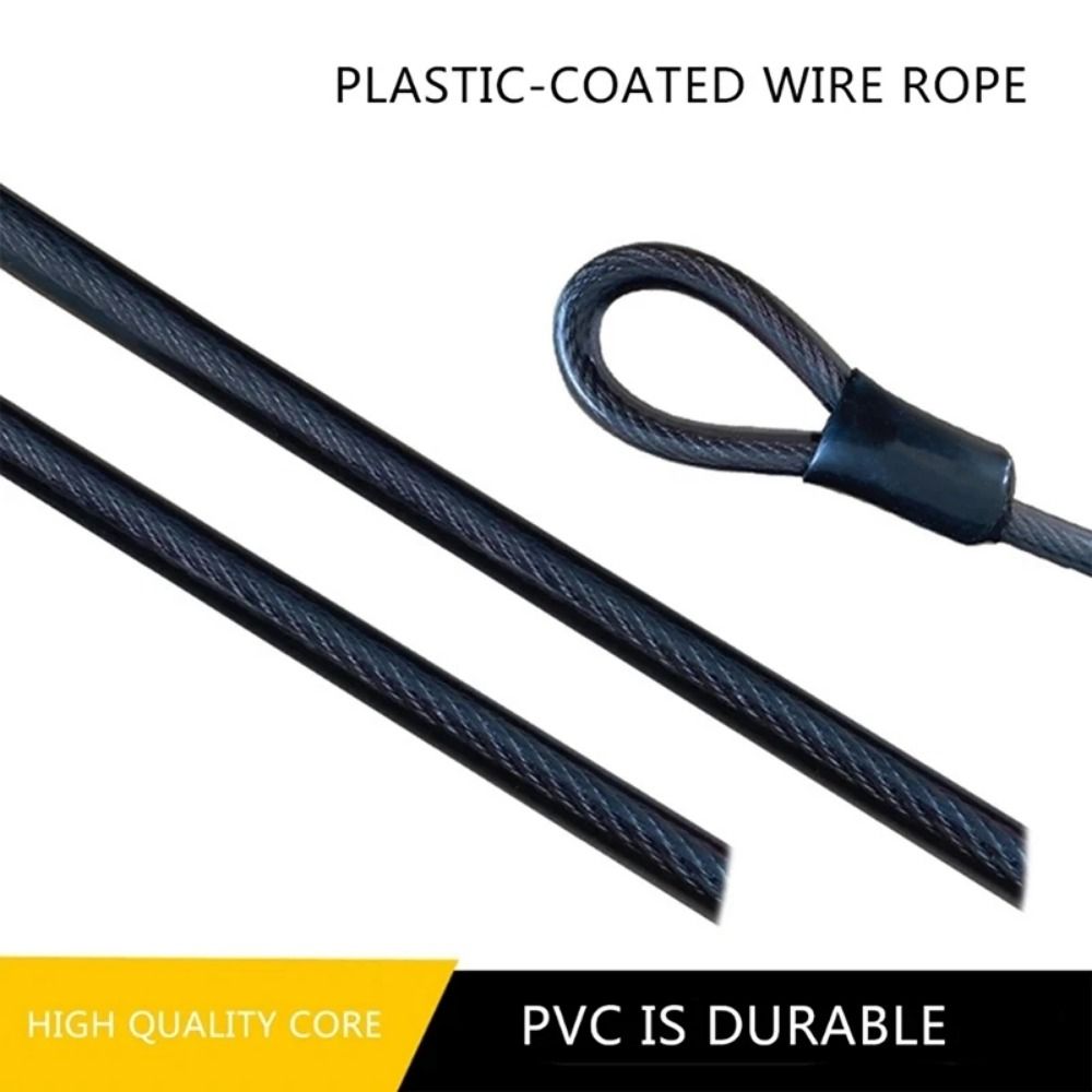Anti-Theft Bike Lock Cable Fle - đánh giá và giá Cable Lock Flexible