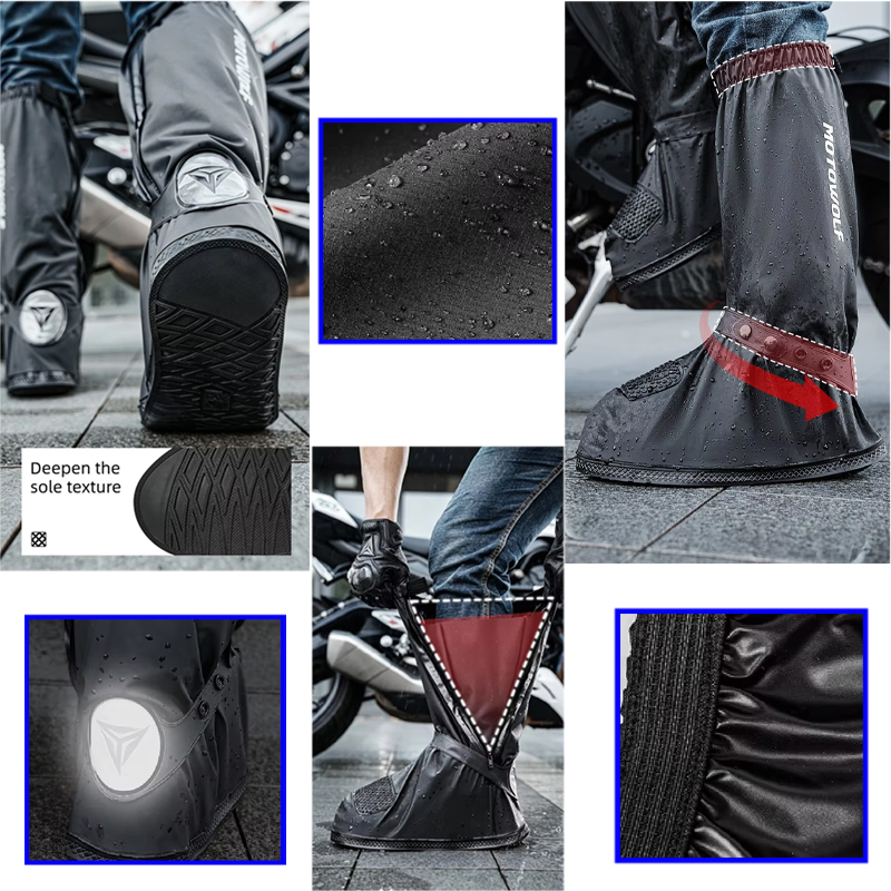 Outdoor commuting Tube Rain Sh - đánh giá và giá Cycling Commute Shoes