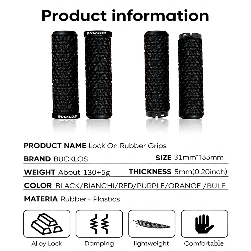 BUCKLOS Road Mountain Bike Gri - đánh giá và giá Commuter Bike Lock