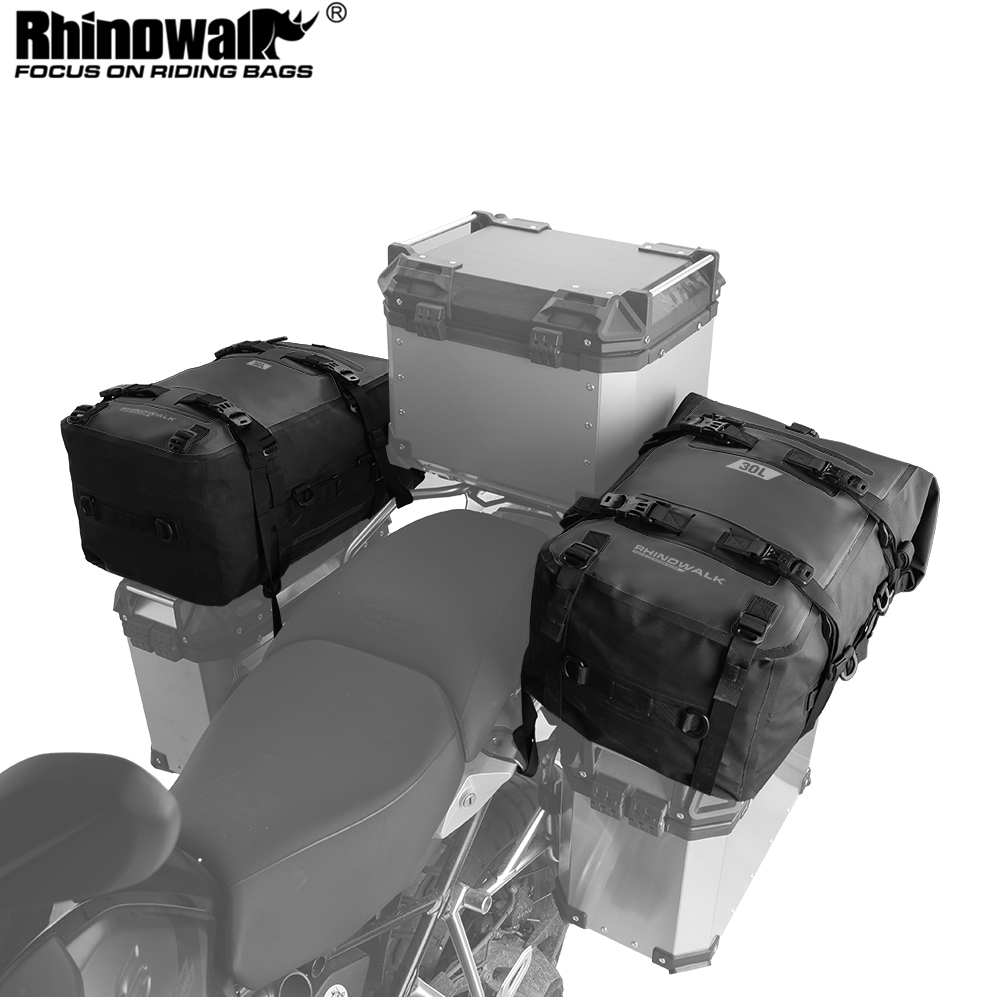 Rhinowalk Motorcycle Box Top P - đánh giá và giá Panniers Waterproof Rear