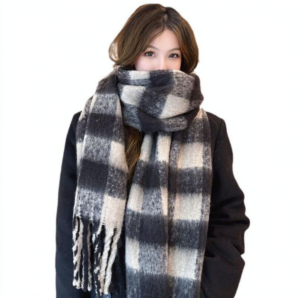 Cozy Winter Scarf Knitted Plai - đánh giá và giá Cycling Commute Essentials