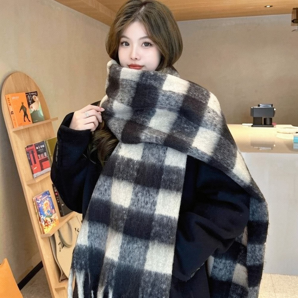 Cozy Winter Scarf Knitted Plai - đánh giá và giá Cycling Commute Essentials
