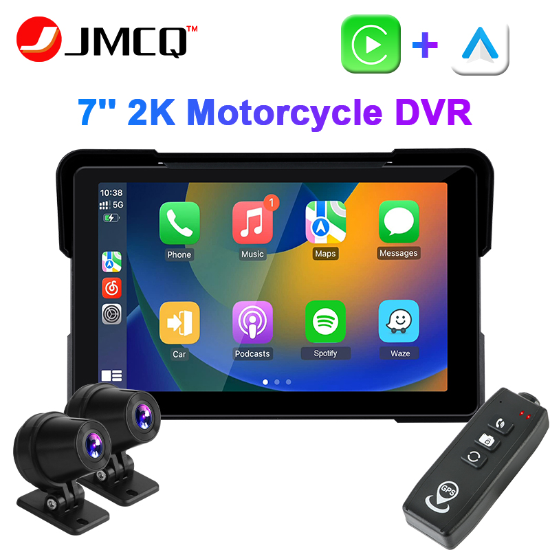 JMCQ 7inch 2K Motorcycle DVR I - đánh giá và giá Cycling To Work