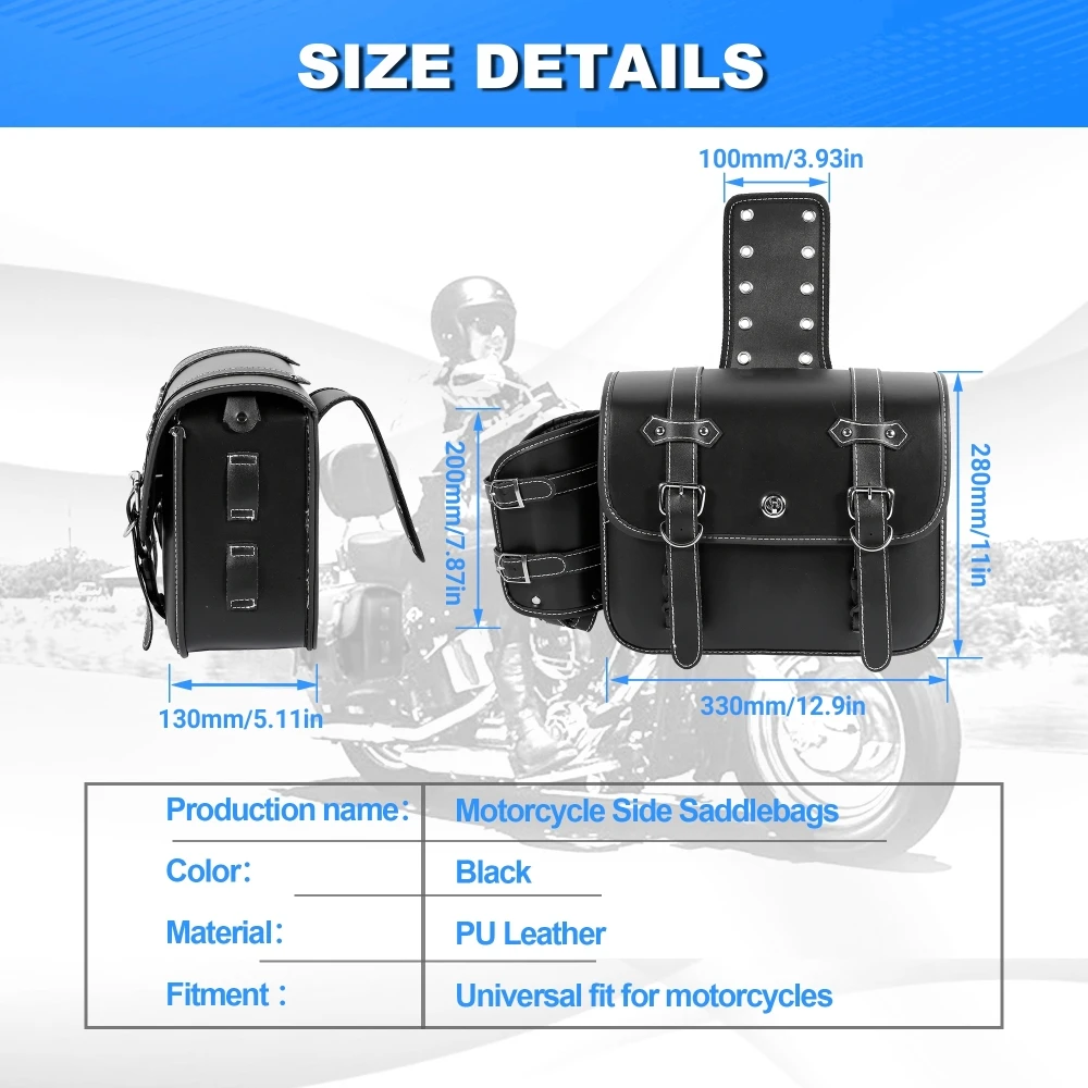 Motorcycle Saddlebags with Cup - đánh giá và giá Panniers Waterproof Rear